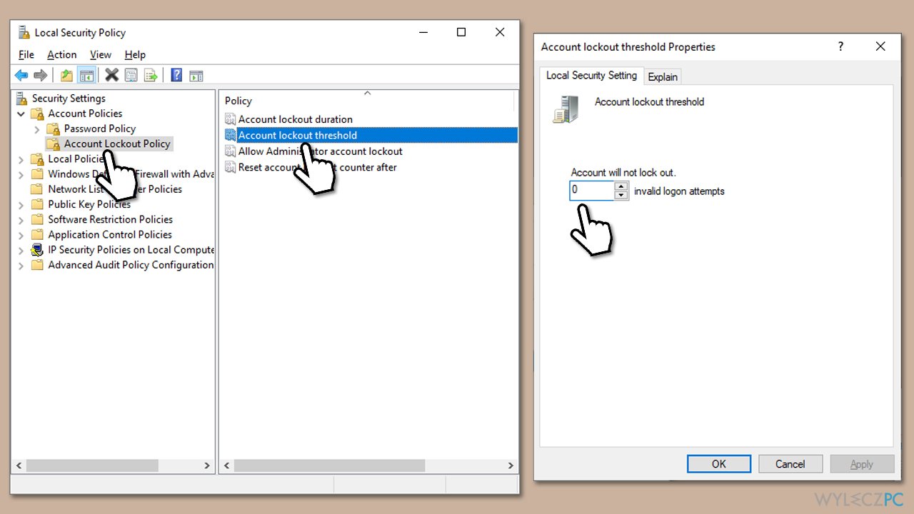[Rozwiązanie] Błąd „Ta opcja logowania jest wyłączona z powodu nieudanych prób logowania” w systemie Windows