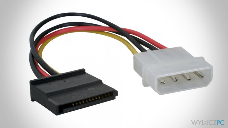 Check SATA cable connections