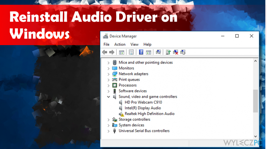 Asus audio driver сбой при установке