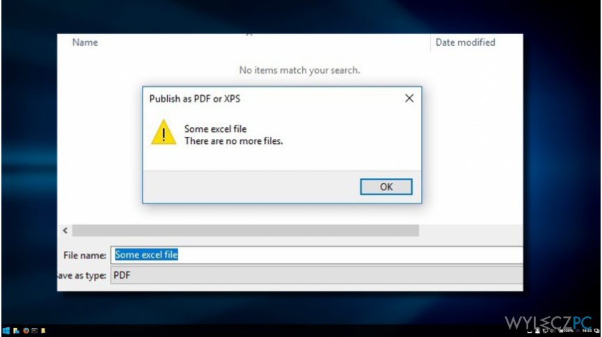 How to fix “There are no more files” error on Windows 10?