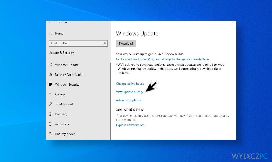 Delete the latest Windows 10 updates to fix printer problems
